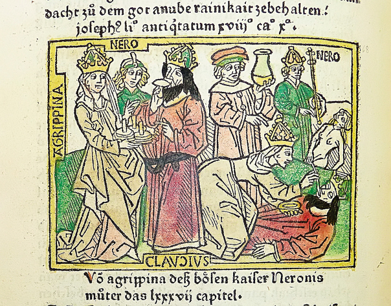 Агриппина отравляет Клавдия