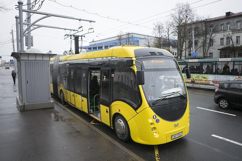 В Тамбове тестируют электробус