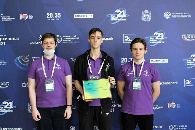 Студенты ГУАП победили в первом национальном чемпионате FutureSkills Team Challenge