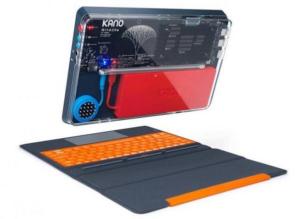 Kano PC и Raspbery PI выпустили планшет-трансформер для самостоятельной сборки