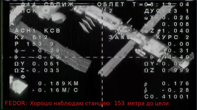 Космический корабль «Союз-14» с роботом Федором на борту успешно пристыковался к МКС