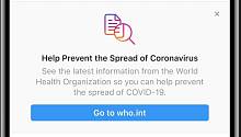 Instagram включается в борьбу с коронавирусом