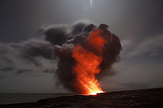 Кристаллизация магмы делает вулканы более взрывоопасными