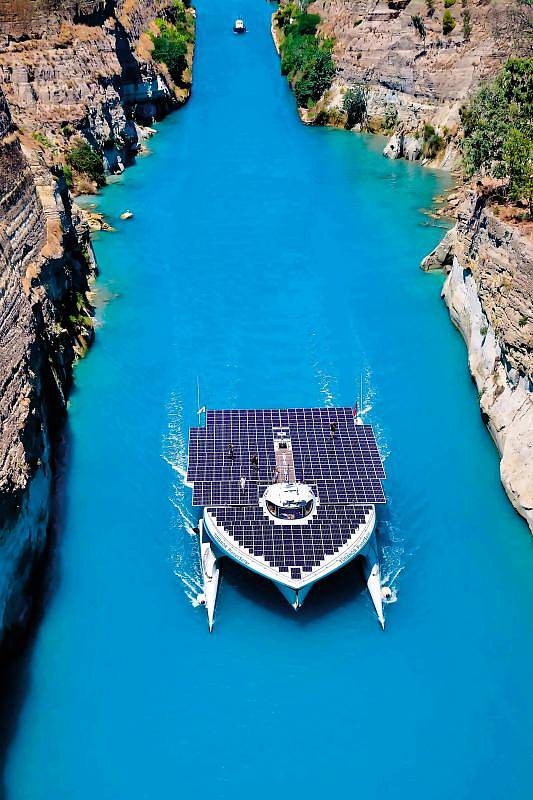 MS Turanor PlanetSolar - катамаран на солнечных батареях