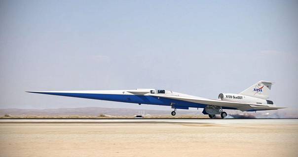 Сверхзвуковой самолёт Х-59 НАСА готов к окончательной сборке