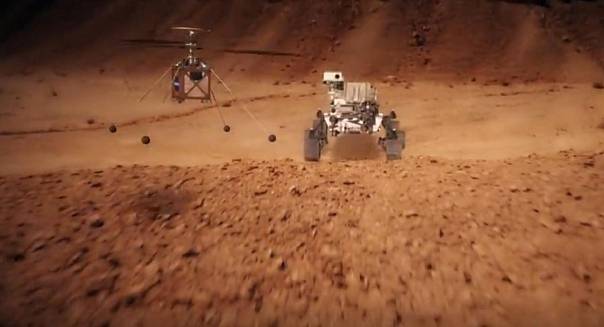 У нового марсохода NASA появится летающий компаньон