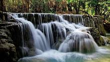 Водопады могут сами принимать форму