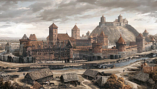 Замок Великого княжества Литовского, иллюстрация