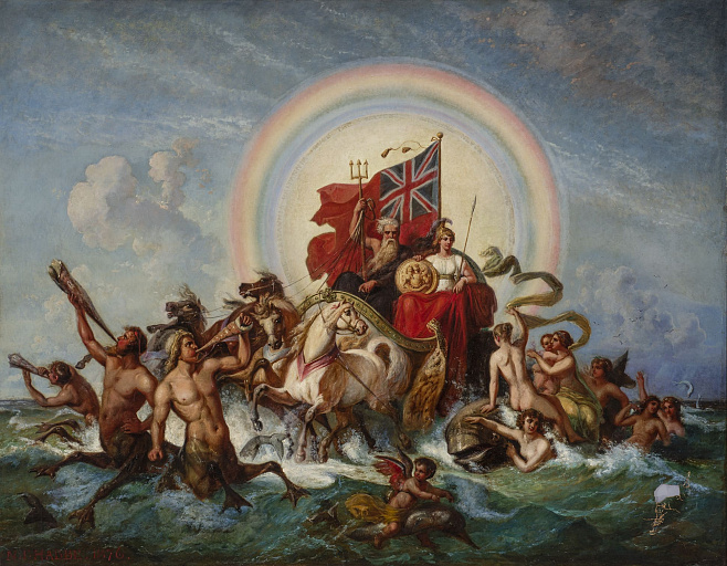 «Правь, Британия, морями» Nicholas Habbe, 1876 г.