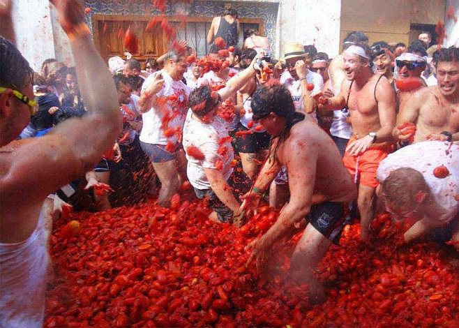 30 августа 2017 - Фестиваль ТОМАТИНА (Tomatino Festival) 