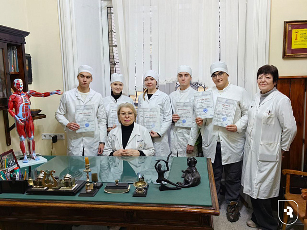 Студенты СГМУ имени В.И. Разумовского победили в Универсиаде по анатомии человека, посвященной 100-летию со дня рождения академика М.Р. Сапина.