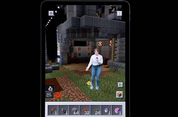 Невероятная демонстрация Minecraft в дополненной реальности