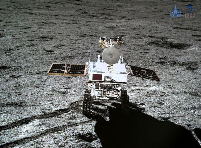 Китайский ровер Yutu-2 заглядывает под таинственную сторону Луны