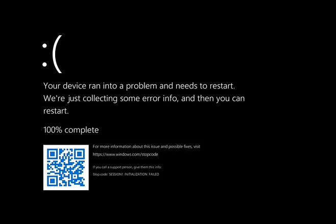 Синий «экран смерти» в Windows 11 станет чёрным