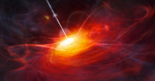 Астрономы обнаружили причину сильнейшего космического шторма в известной вселенной