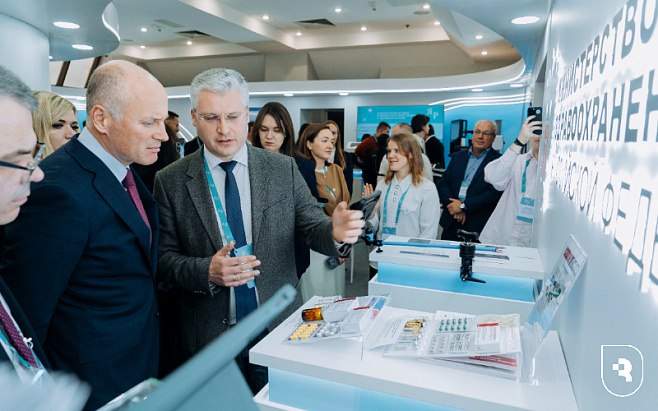Делегация СГМУ имени В.И. Разумовского представила новые лекарства на Ярмарке разработок Минздрава России в Москве.