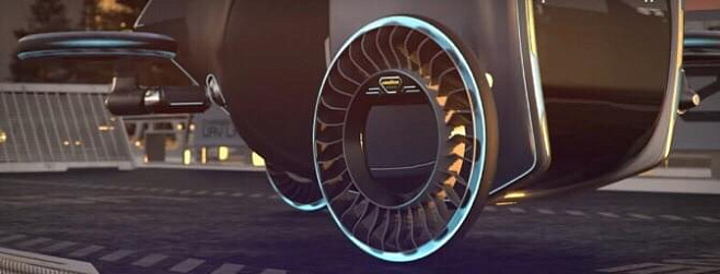 В Женеве представили колеса для летающих автомобилей