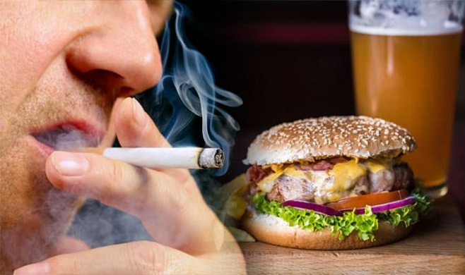 Определены изменения в пищевых привычках у бросивших курить