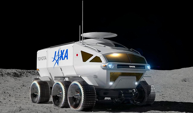 Toyota и JAXA начали разработку пилотируемого лунохода