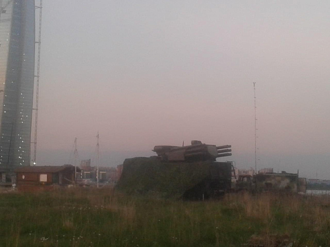 Военные в Петербурге проводят учения перед ЧМ-2018 