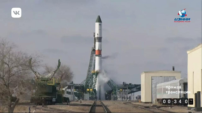 Грузовой корабль «Прогресс МС-13» вывели на орбиту